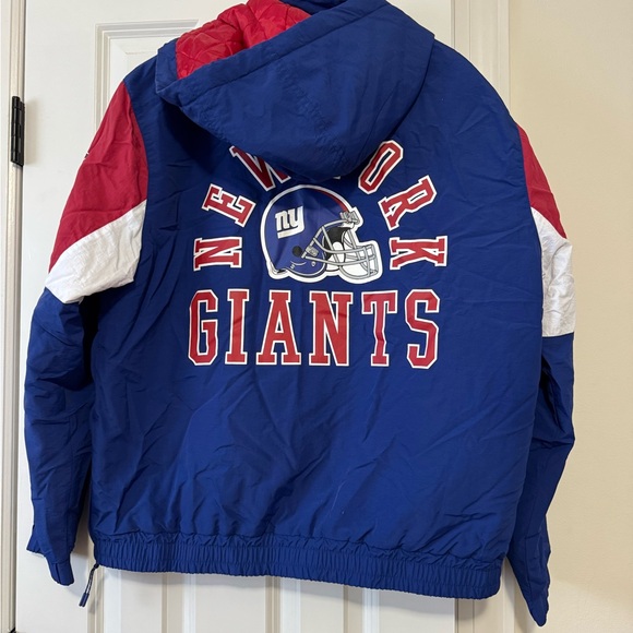 Giants Blue and Red Windbreaker Jacket - Picture 6 of 7